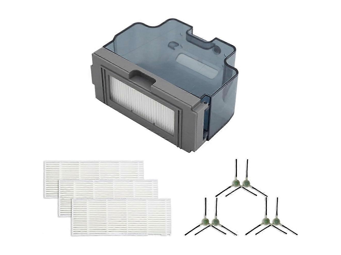 Peças Para Aspirador Robô: Reservatório De Pó, Filtros Hepa E Escovas Laterais Para Os Modelos Lefant M210/m213/m210b E Okp K2/k2p/k3/k4/k5/k2p._glo