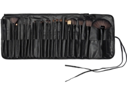 Kit de Pincéis para Maquilhagem WJS 840079112002 (24 Un - Preto)