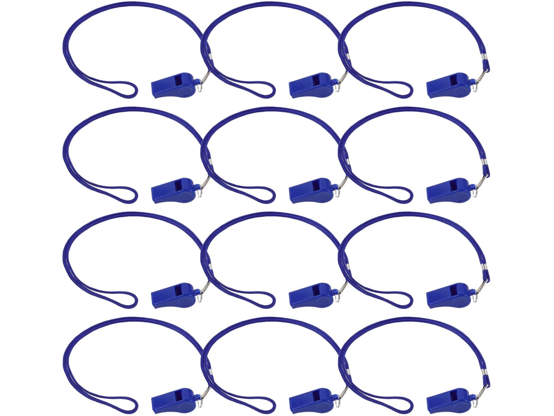 Conjunto de 36 Apitos de Árbitro de Plástico SFUSHOS