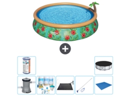 Bestway Piscina Bestway Fast Set Redonda - 457x84 Cm - 8-peças S21460
