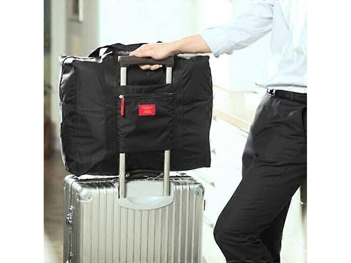 Mala com Compartimento para Bagagem de Mão, Viagem Preta, Prática Compartimentos Superiores Aviões. AQUAFORGE