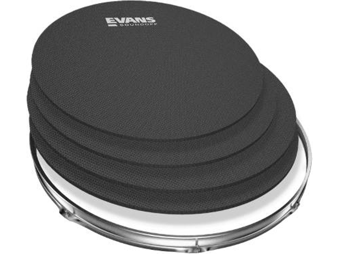 Conjunto de Abafadores EVANS So-0244 Soundoff Drum
