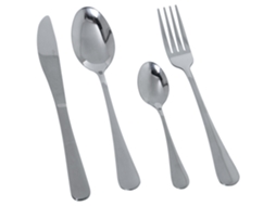 Conjunto de 24 Talheres de Aço Brilhante DRW (NA)