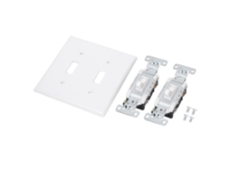 Laxiscreed Painel De Interruptor Duplo Para Casa, Alta Qualidade E Design Elegante