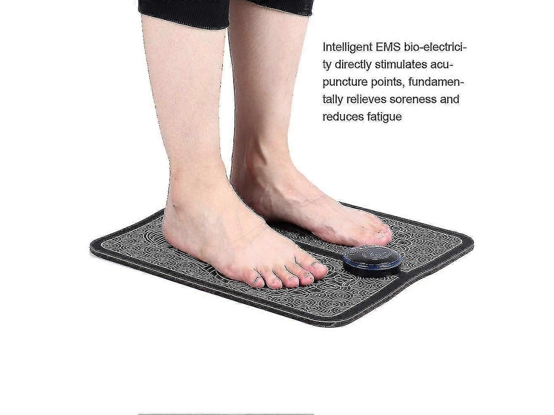 Massageador De Pés Ems, Almofada De Massagem Elétrica Para Os Pés, Estimulador Muscular, Tapete Massageador.