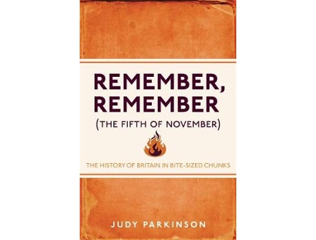 Livro remember, remember (the fifth of november) de judy parkinson (inglês)
