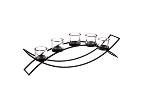 PORTA VELAS TEALIGHT 55X13.5X9CM