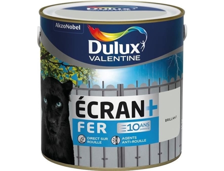 Pintura Dulux Valentine Brilhante Ecrã 2 L Cinza Claro Exterior Gliceroftálica