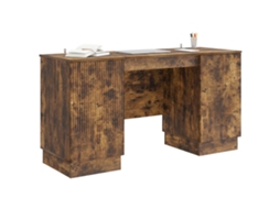 Maison Exclusive - Mesa Carvalho Fumado 142,5 X 50 X 75 Cm Derivados De Madeira