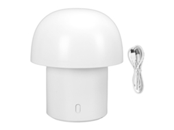 Laxiscreed Difusor De Aromaterapia Mini, Cogumelo Branco, Portátil Para Quarto E Mesa De Trabalho