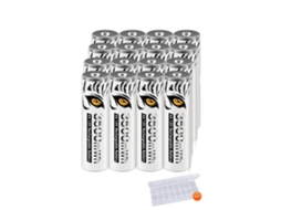 Bateria Recarregável, Carregador Lcd, 8 Slots De Carregamento, 16 Peças Aa Oem