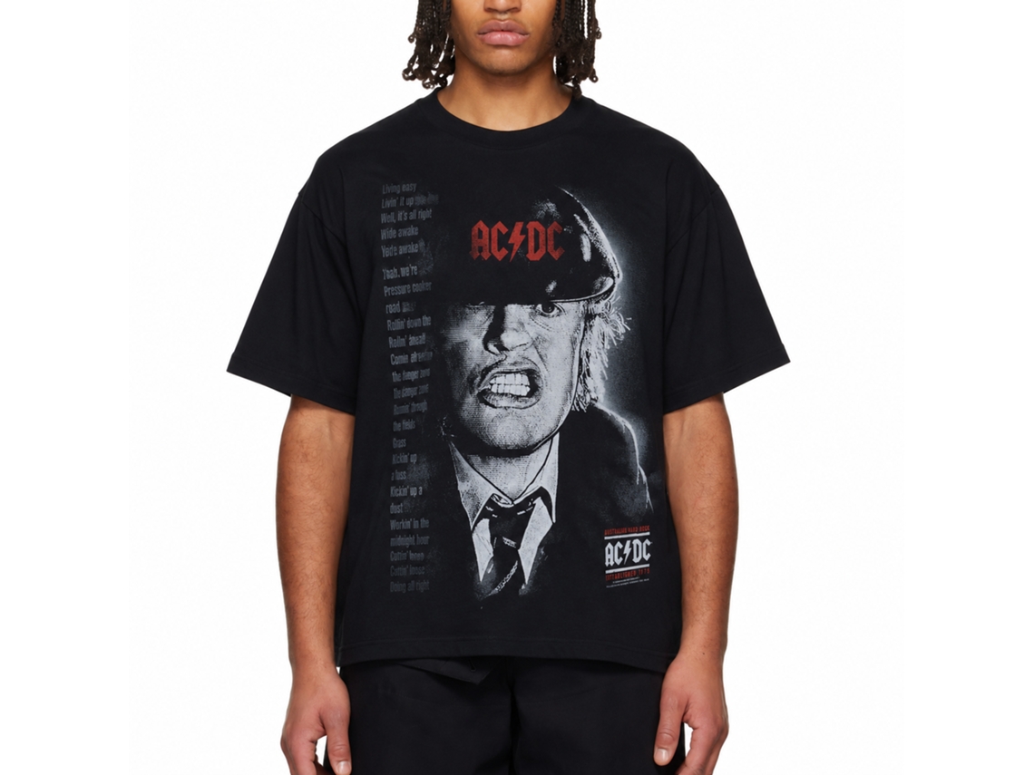 Ac/dc Big Face Angus T-shirt Unisex Adults Size:xxxl