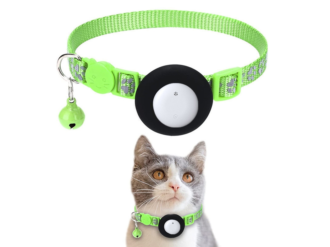 Rastreador De Animais, Localizador Global Gps, Dispositivo Anti-perda Compatível Com Dispositivos Apple (verde) Cuich