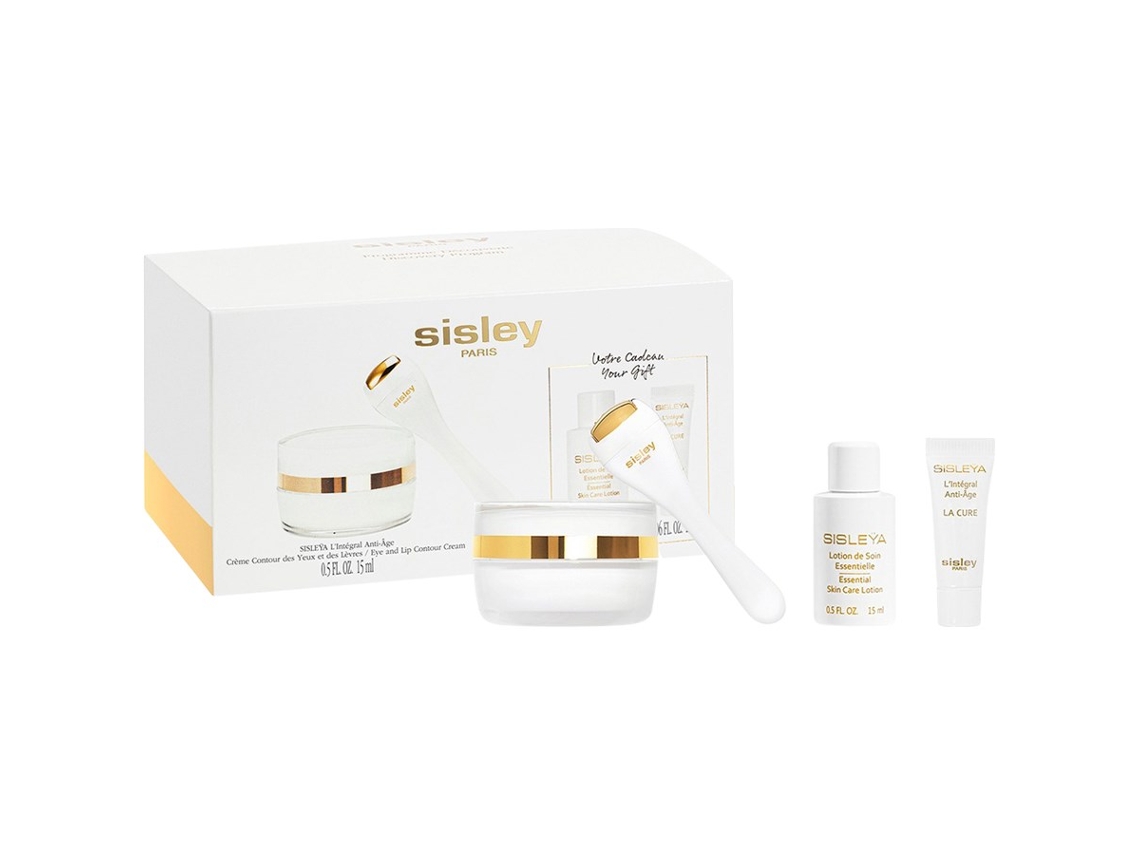 Sisleÿa Conjunto L'Intégral Anti-Age (Creme Contorno de Olhos e Lábios 15 Ml Loção Essencial para Cuidados com a Pele 15 Ml Sisleÿa La Cure 2Ml SISLEY