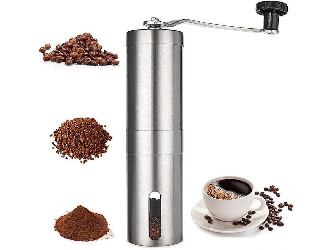 Moedor De Café Manual 40 G, Aço Inoxidável, Cerâmica, Para Espresso, Prensa Francesa E Café Coado, Uso Em Casa E Viagens
