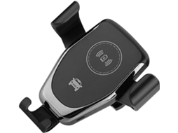 Suporte Giratório Para Celular Veicular Com Carregador Sem Fio Rápido De 10 W, Compatível Com Celulares De 4 A 6 Polegadas.