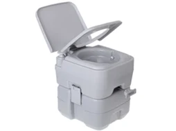 Sanita Química Portátil Para Adultos 20l Camper, Campismo, Caravana, Auto Caravana, Wc Briebe Wc1113 Cinza