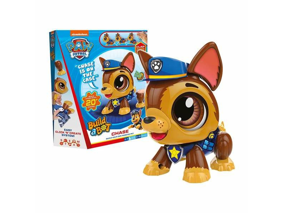 Robot Interativo THE PAW PATROL Build a Bot Chase