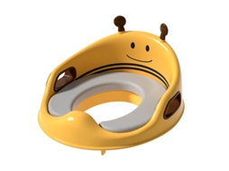 Assento Sanitário Kids Bee LAXISCREED Amarelo Antiderrapante