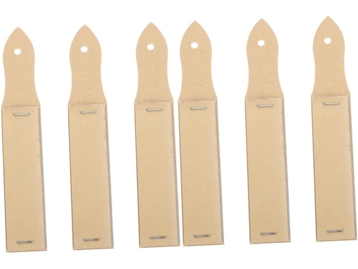 Conjunto De 6 Apontadores Lixa Para Lápis, Ferramenta Desenho