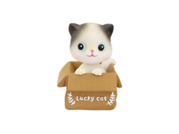 Omni figura de Carro em Forma de Gato Decoração Interior de Carro com Cabeça Móvel Presente Brinquedo