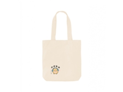 Bolsa Torc Headphones On Frame Tote Bag, Tamanho Único, Cor Natural AQUAFORGE