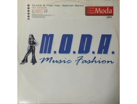 So Unique, Doobie Fabio Tosti com Spencer Banks Moda Música Moda