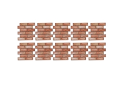 Os Adesivos de Parede 3d Com Tijolo Padrão, Pvc Feitos, São À Prova D'água E Fáceis De Limpar.