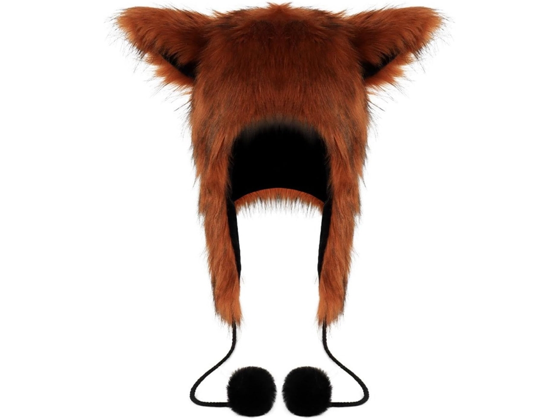 Gorro De Pelúcia Com Orelhas De Gato - Design Resistente E Versátil