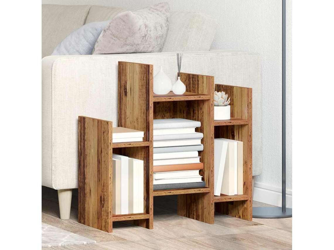 Vidaxl Armário Lateral Madeira Antiga 60 X 26 X 60 Cm
