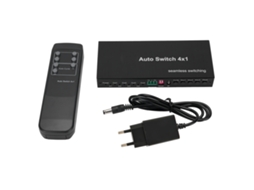 Switch Hdmi 4x1 LAXISCREED Extração Som