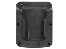 Conversor de Bateria para Ferramentas Elétricas 18v Adaptador Abs Resistente a Impactos Preto