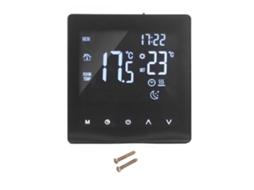 Termostato Digital Programável com Tela Lcd Tática Inteligente para Aquecimento de Piso e Caldeira Preto 90 240v K2mrh3a
