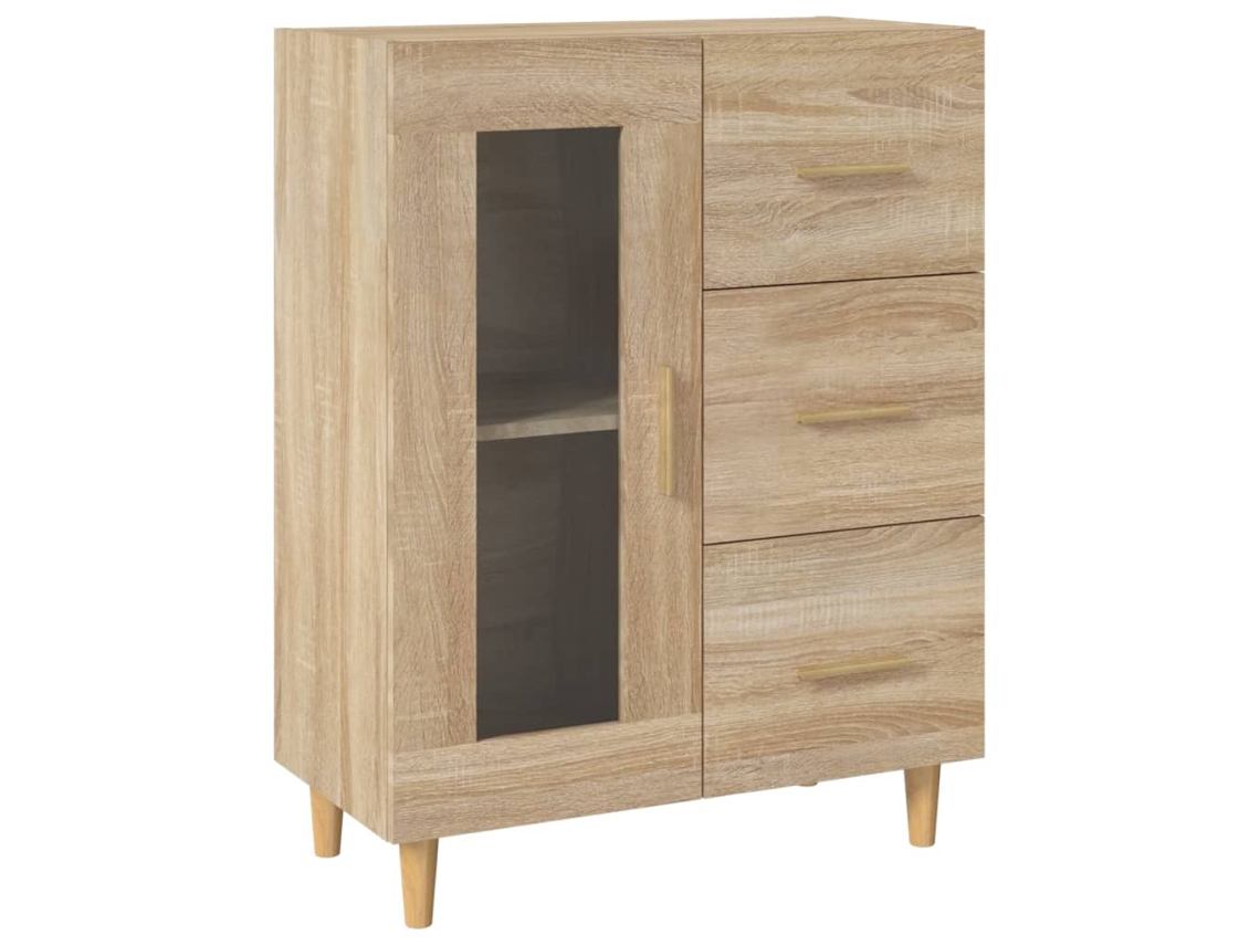 Sideboard, Sideboards Vidaxl Marrom Madeira Processada (n/a)