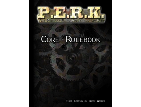 Livro P.E.R.K. Core Rulebook Buddy Wagner (Inglês)