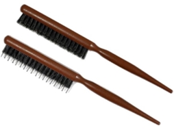 Escova Profissional De 3 Fileiras Cerdas Javali Com Dentes Estreitos Para Dar Volume A Cabelos Cacheados