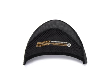Acessórios de capacete de motocicleta Scorpion Exo-491 / 510 Air Chin Curtain