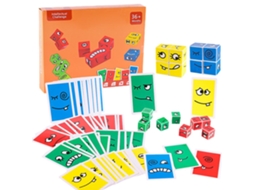 Mali brinquedo Educacional de Cubos de Madeira Puzzle para Crianças com Treinamento de Pensamento 3d