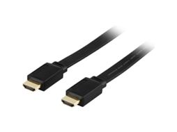 Cabo HDMI 4K 60Hz AQUAFORGE, 1,5 M, Preto