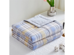 Colcha Acolchoada Fansu para Ar Condicionado Capa de Edredom Algodão Conjunto Cama Sofá com 180x200cm, Macio,