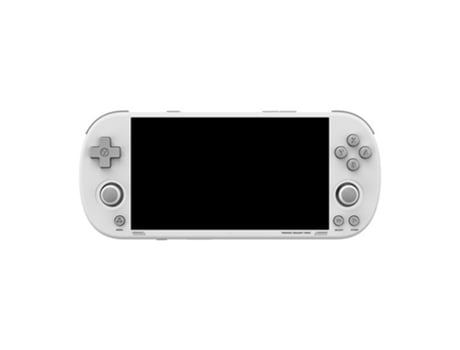 Smart Pro Retro Handheld Game Console Tela Ips 4,96 Polegadas Mais 26 Emuladores Bateria 5000 Mah E Carregamento Tipo C Branco Trimui