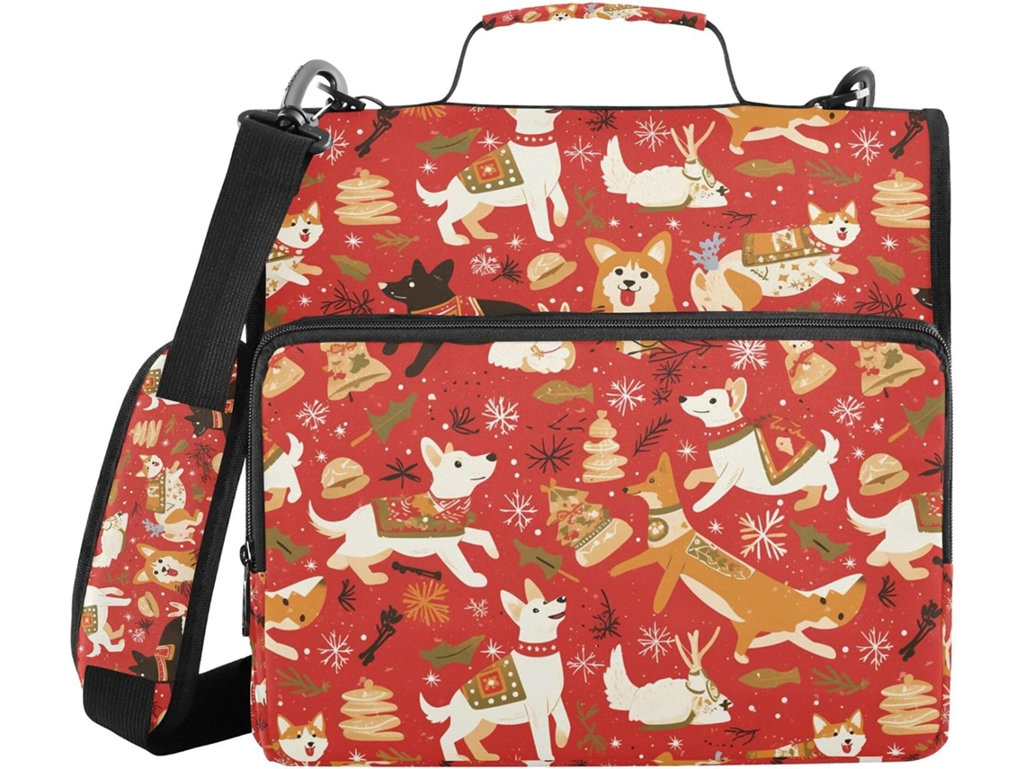 Organizador Grande Árvore De Natal Com Alça, Capacidade 3,8cm 1,5 Polegadas, Espaço 3 Sinos, Bolsa