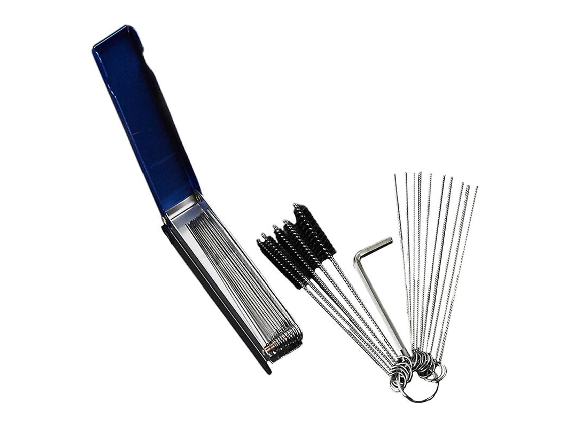 Escova De Limpeza De Aço Inoxidável, Nylon E Alumínio Para Carro Allinless