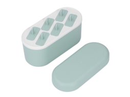 Molde de Sorvete 6 Buracos Pp com Tampa Superior com MARCA