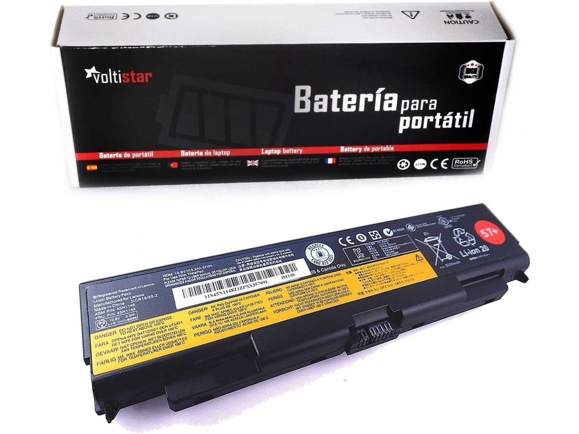 Bateria Portátil VOLTISTAR Lenovo Thinkpad T440P T540P W540 45N1148 45N1149