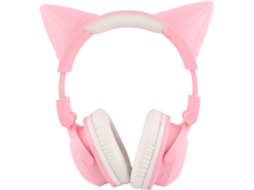 Fones De Ouvido Com Fio E Sem Orelhas Gato