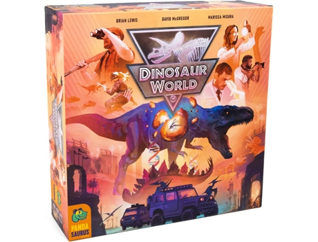 Jogo de Tabuleiro PANDASAURUS GAMES Dinosaur World (Idade Mínima: 13 Anos - Nível de Dificuldade: Intermédio)
