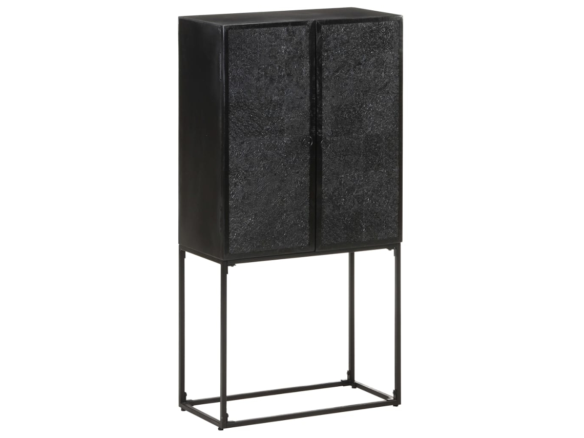 Sideboard, Sideboards Vidaxl Preto Madeira De Acácia