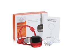 Colar De Massagem Smart Tens Ems Pulse Neck, Microcorrente, Aquecimento Cervical, Costas, Amassamento, Magnetoterapia De Baixa Fre Aquaforge