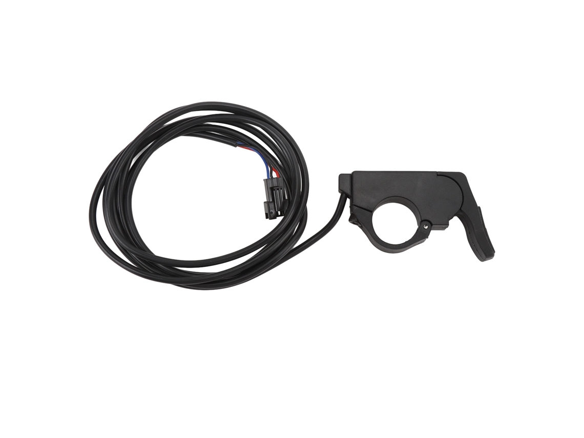 Mando de acelerador de polegar elétrico 140x, para bicicleta/scooter elétrica, 24 84v, controle de velocidade universal S/MARCA